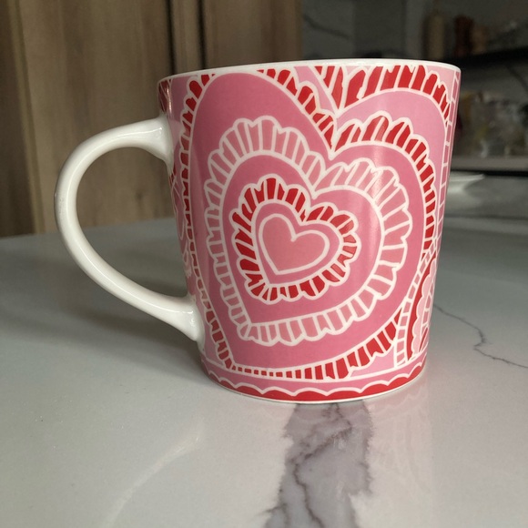 Starbucks ceramic heart mug 14oz - Picture 3 of 7